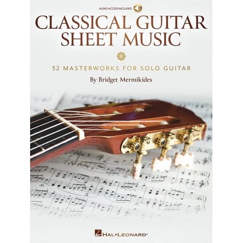 Classical Guitar Sheet Music Notes and TAB Book by Hal Leonard