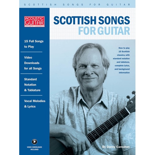 Scottish Songs For Guitar Book/Olv (Softcover Book/Online Video)