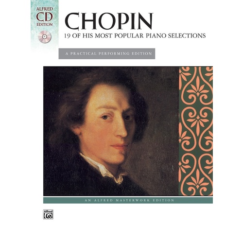 Chopin 19 Most Popular Piano Selections Book/CD