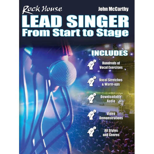 Rock House Lead Singer Book/Online Media (Softcover Book/Online Media)