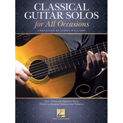 Classical Guitar Solos For All Occassions Notes and TAB (Softcover Book)