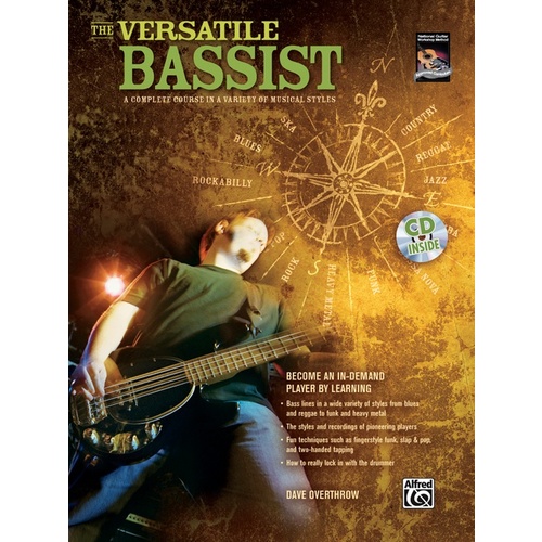 VerSatile Bassist Book/CD
