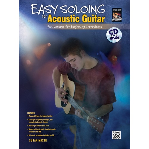 Easy Soloing For Acoustic Guitar Book/CD