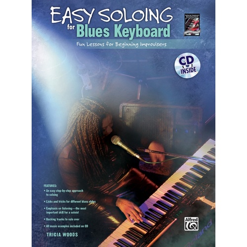 Easy Soloing For Blues Keyboard Book/CD