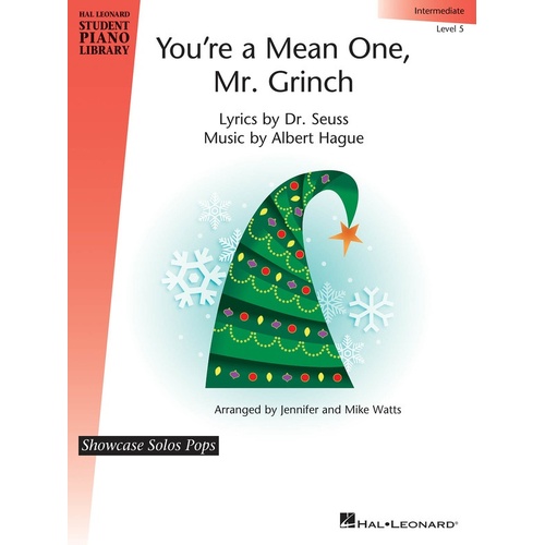 You're A Mean One Mr Grinch HLSPL Piano Solo (Sheet Music)