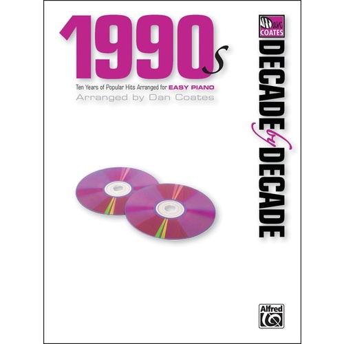 Decade By Decade 1990S Easy Piano