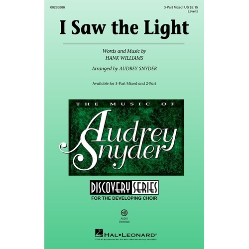 I Saw The Light 3 Part Mixed