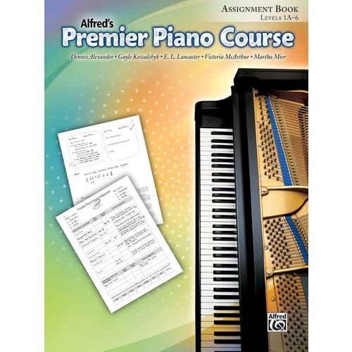 Premier Piano Course Assignment Book