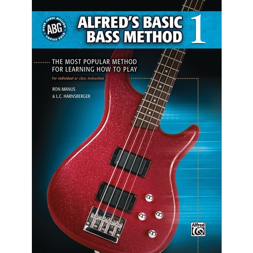 Alfreds Basic Bass Method 1 Book