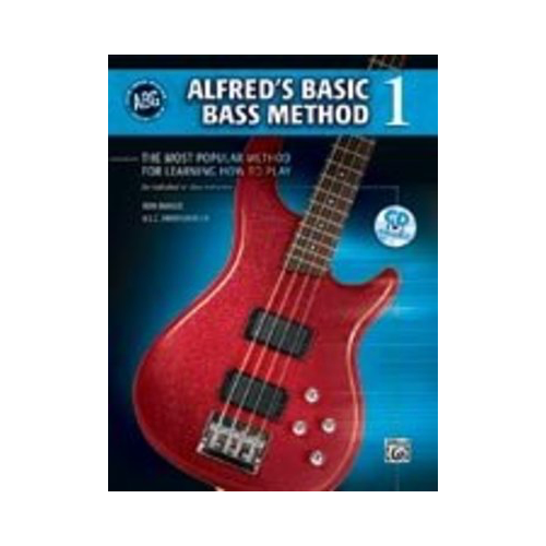 Alfred's Basic Bass Method 1 Book/CD