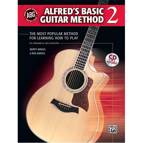 Alfred's Basic Guitar Method 2 Book and CD