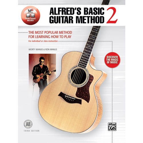 Alfreds Basic Guitar Method 2 Book/CD