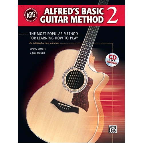 Alfred's Basic Guitar Method 2 Book with CD