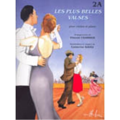 Les Plus Belles Valses Book 2A Violin/Piano (Softcover Book)