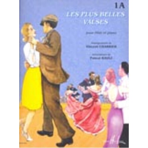Les Plus Belles Valses Book 1A Flute/Piano (Softcover Book)