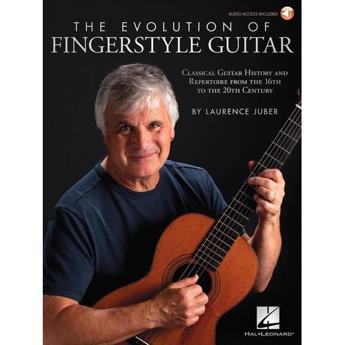 The Evolution of Fingerstyle Guitar Book & Audio Experience