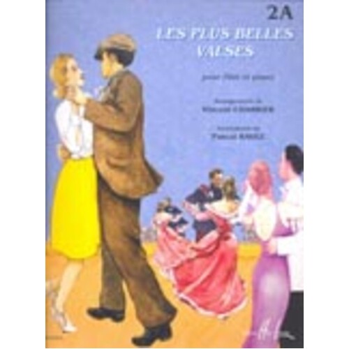Les Plus Belles Valses Book 2A Flute/Piano (Softcover Book)
