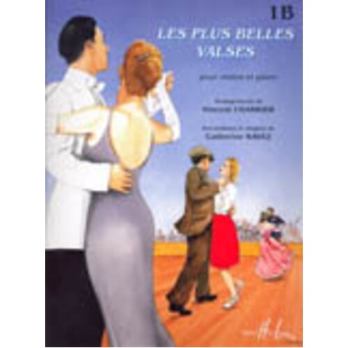Les Plus Belles Valses Book 1B Violin/Piano (Softcover Book)