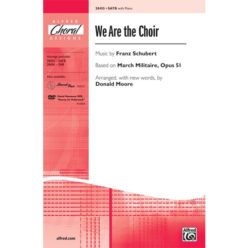 We Are The Choir SATB Choral Sheet Music