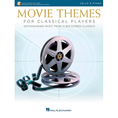 Movie Themes for Classical Players - Cello and Piano Book