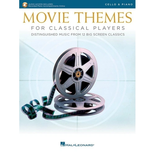 Movie Themes for Classical Players - Cello and Piano Book