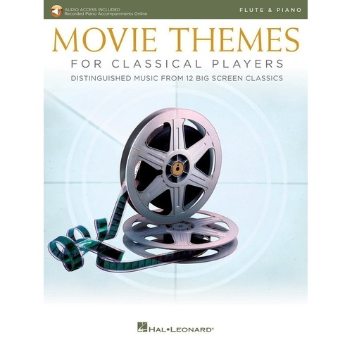 Movie Themes for Classical Players - Flute and Piano Book