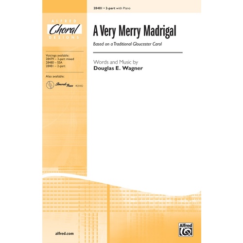 A Very Merry Madrigal SA Choral Sheet Music
