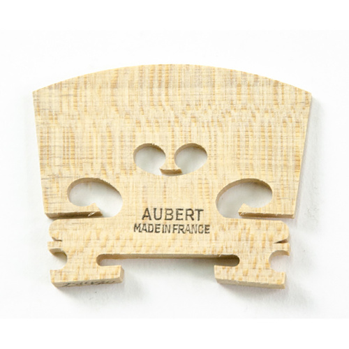 Aubert France 5 Low Heart Violin Bridge 1/4 Unfitted