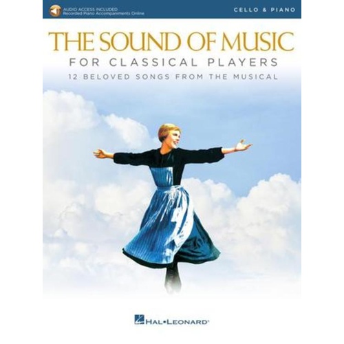 Sound Of Music For Classical Players Cello Book/Online Audio