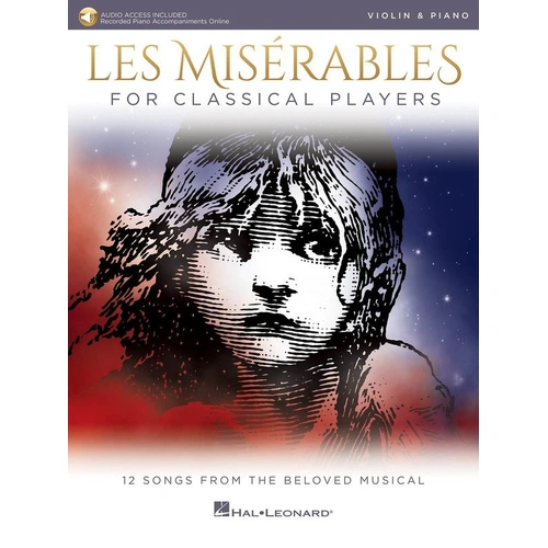 Les Miserables for Classical Players - Violin and Piano Book with Online Accompaniments