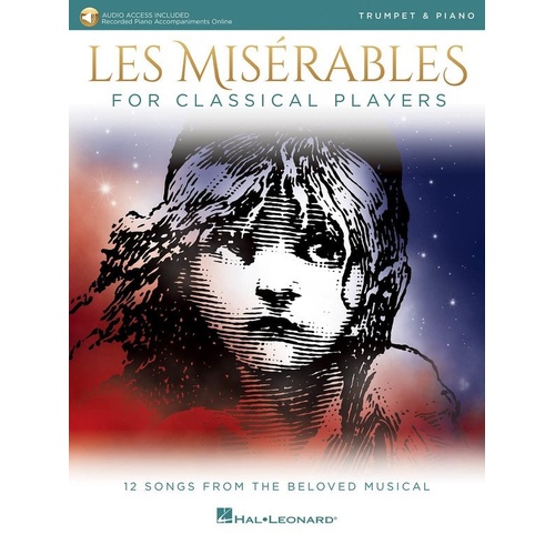 Les Miserables for Classical Players - Trumpet/Piano Book by Hal Leonard