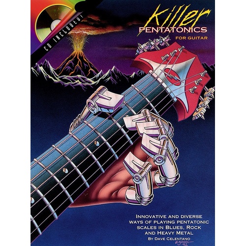 Killer Pentatonics For Guitar Book/CD Guitar (Softcover Book/CD)