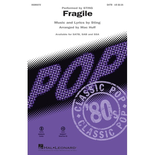 Fragile SATB (Octavo)