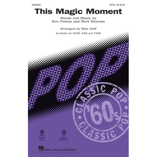 This Magic Moment ShowTrax CD (CD Only)