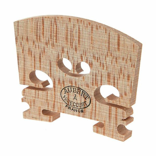 Aubert Mirecourt Low Heart Violin Bridge 7 1/10 Unfitted