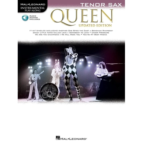 Queen for Tenor Saxophone - Updated Edition with Audio Accompaniment