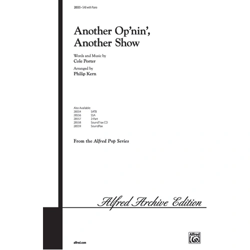 Another Opnin' Another Show Choral Sheet Music from Kiss Me, Kate