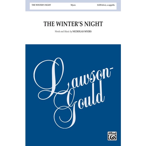 Winters Night SATB Choral Sheet Music