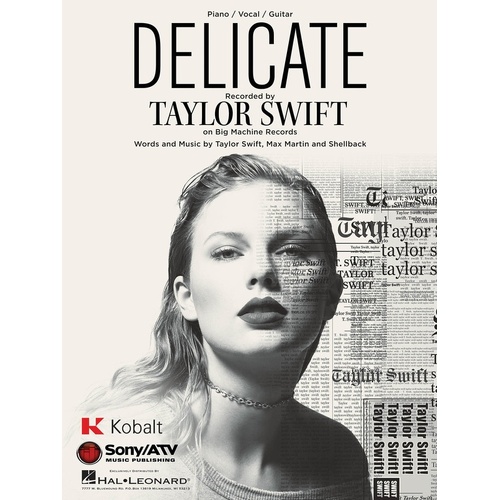 Taylor Swift - Delicate PVG S/S (Sheet Music)