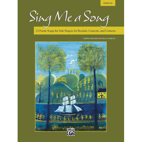 Sing Me A Song Medium-Low Voice Vocal Sheet Music