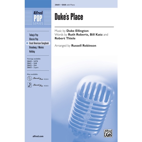 Dukes Place SAB/Piano
