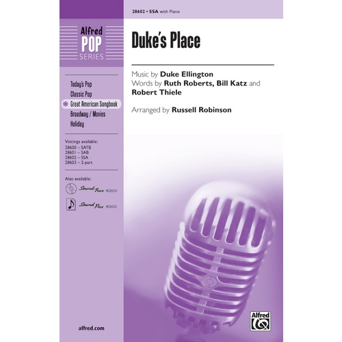 Dukes Place SSA/Piano