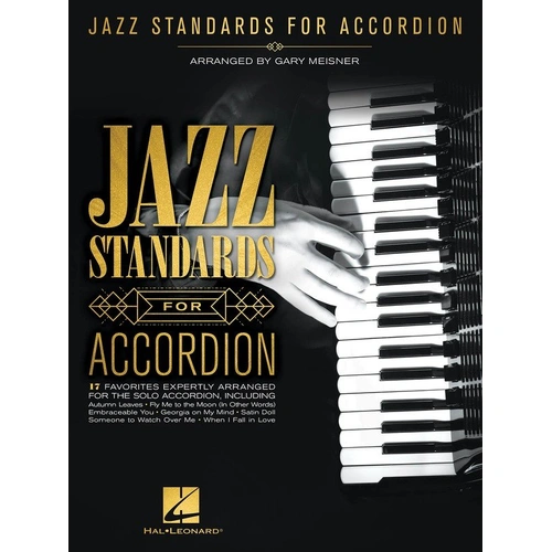 Jazz Standards for Accordion - 17 Arrangements, 56 Pages, Hal Leonard