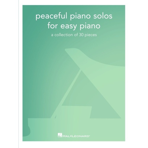 Peaceful Piano Solos for Easy Piano by Hal Leonard, 96 Pages, Easy Piano Format