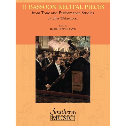 Weissenborn - 11 Bassoon Recital Pieces Bassoon/Piano (Softcover Book)