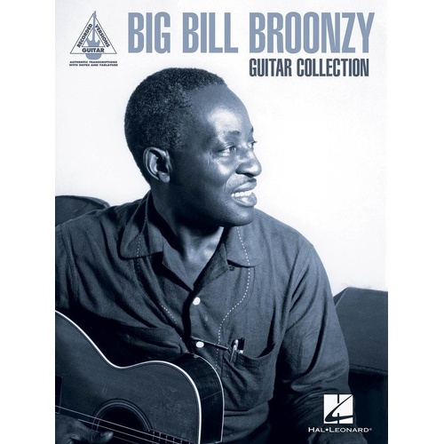 Big Bill Broonzy Guitar Collection Tab RV - 14 Songs, Hal Leonard, Standard Notation & TAB, 82 Pages