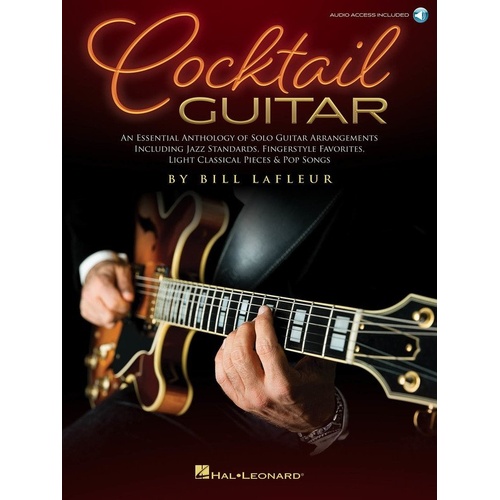 Cocktail Guitar Solo Guitar Arrangements Tab Book by Bill LaFleur