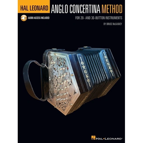Hal Leonard Anglo Concertina Method Book for Beginners