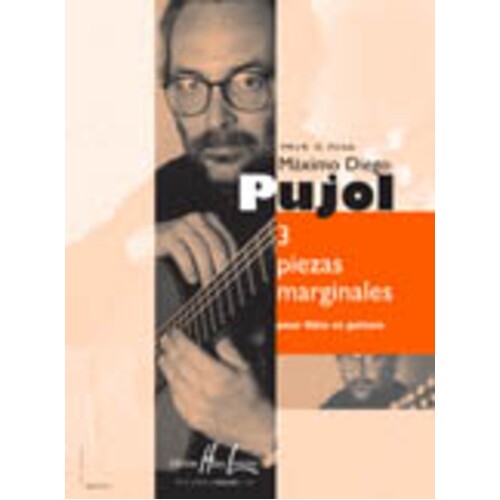 Piezas Marginales 3 Flute/Guitar (Softcover Book)