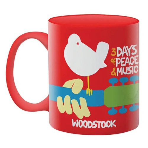 Woodstock 11 oz Ceramic Mug Red - Officially Licensed Artwork, Dishwasher & Microwave Safe, Display Box